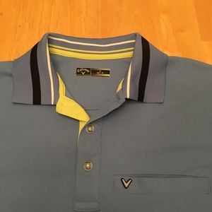 BLUE Calloway Golf Polo (Small)